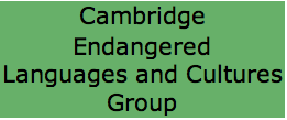 Cambridge Endangered Languages and Cultures Group logo and link to website